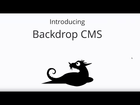 The Drupal Fork: Backdrop CMS (live demo)