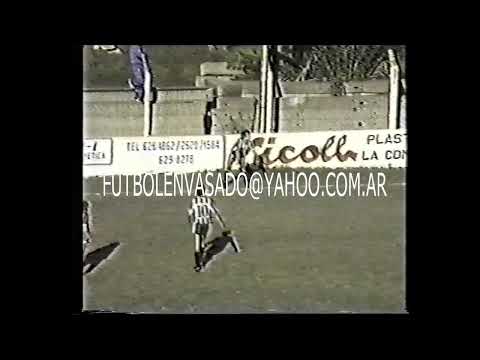 Deportivo Morón vs Cipolletti de Rio Negro. B Nacional 1990-1991.