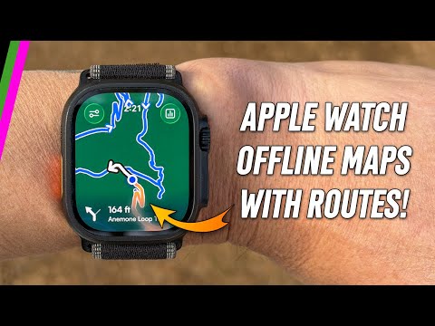 NEW Apple Watch Offline Maps and Route Navigation with Komoot!