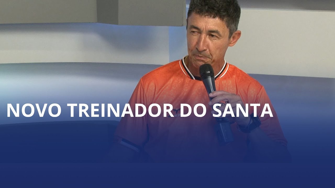 Novo treinador do Santa. Betinho fala sobre expectativas para a temporada 2026
