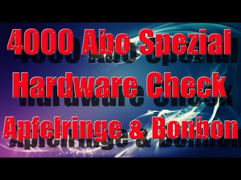Hardware Check - Apfelringe und Bonbon