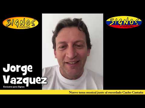 Jorge Vazquez: "Sueño hecho realidad, dueto con Cacho Castaña"