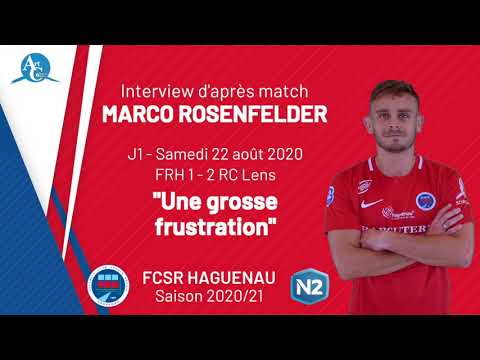 Interview Marco Rosenfelder, joueur N2, "continuer à travailler"