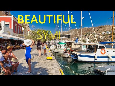 SYMI GREECE 🇬🇷 🔴 Best Place for vacation 2025 in Greece [4K UHD]