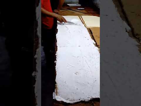 #$#@making cream for cake in factory #@🎂