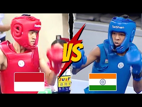 Ramesh Munda 🇮🇳 vs Saddam Muda 🇮🇩 42 kg final match. 11th Junior Asian Wushu Championship 2023 China