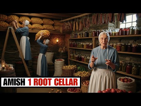 How Amish Use 1 Root Cellar to Save $1,000 on Food Every Year | The Amish Way