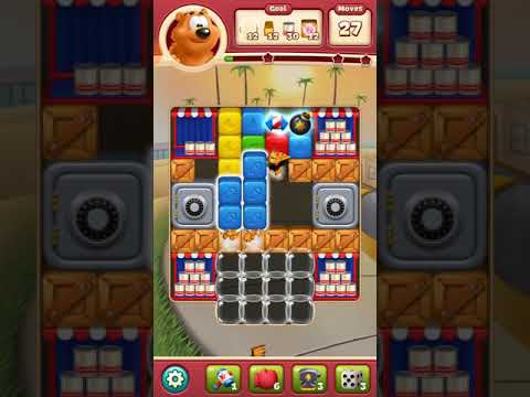 Toon blast 3237 crown 3 stars