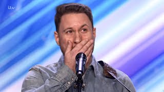 FATHER IS PULLED FROM AUDIENCE BY DAUGHTERS TO SING..WHAT HE DOES NEXT SHOCKS EVERYONE! #BGT2022 video