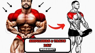 Week 7 Day 5 | Massive 3D Shoulders Ultimate Shoulders and Traps Workout