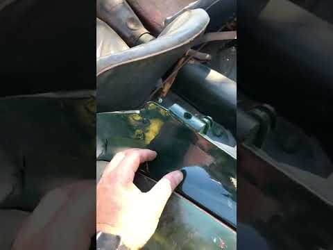 1956 Triumph tr3 before restoration