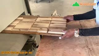 Máy chà nhám thùng SYC-3760RP |Wide belt sanding machine