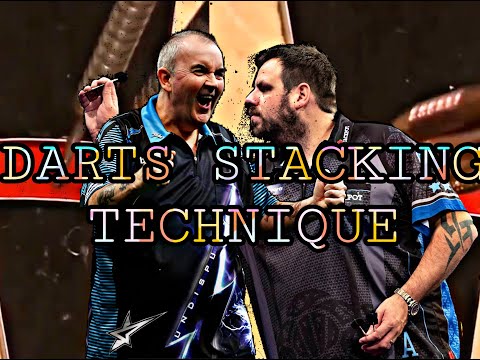 Phil Taylor & Adrian Lewis's Darts Stacking Technique