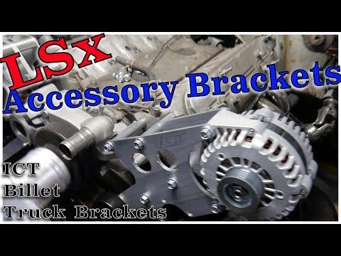 LS Accessory Brackets from ICT Billet - Product Showcase