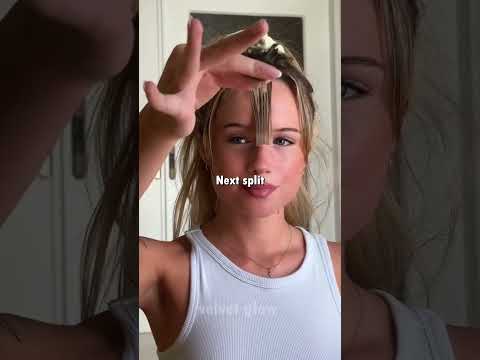 ✂️ How to Cut Your Own Bangs at Home 💇‍♀️ Easy Tutorial