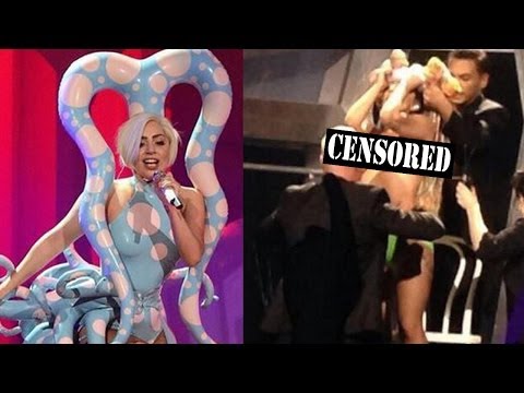 Lady Gaga Goes Topless at ArtRAVE: The ARTPOP Ball Concert Tour!