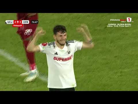 GOOOL! U Cluj - CFR Cluj 3-3. Nebunie pe Cluj Arena! Nistor egalează din penalty