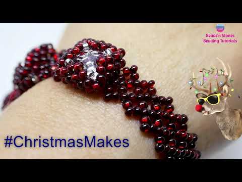 New Playlist #ChristmasMakes 2021: Christmas Beaded Jewelry Collection