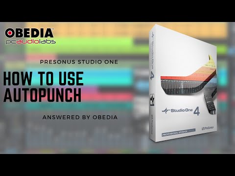 How to use Autopunch in Studio One