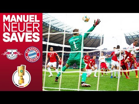 "The number 1 in the world" | Manuel Neuer's Incredible Saves in the DFB Cup Final | #RBLFCB