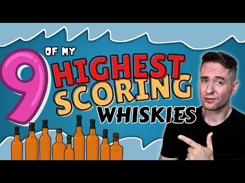 Best of the Best! | My 9 HIGHEST SCORING WHISKIES of Last Year