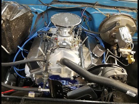 Removing External Regulated Alternator And Fixing Its Wire Harness On A 1971 Chevy C10
