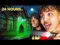 Surviving 24 Hours At A Haunted Train Station