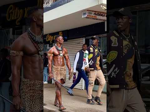 What Happened When a Warrior Showed Up Downtown?