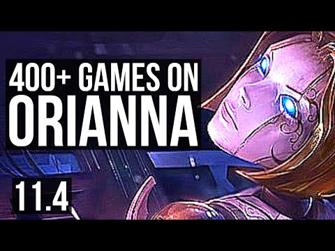ORIANNA vs RYZE (MID) | 8/1/10, 400+ games | EUW Master | v11.4