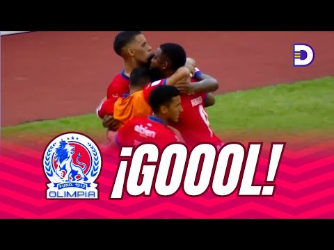 ¡Gol de Emanuel Hernández! 33 minutos Olimpia iguala 1-1 ante Marathón en la Ida de la Gran Final