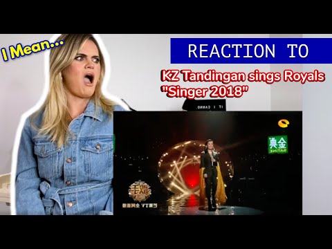 Voice Teacher Reacts to KZ Tandingan sings Royals "Singer 2018" Episode 9