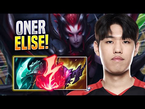 ONER DOMINATING WITH ELISE! - T1 Oner Plays Elise JUNGLE vs Wukong! | Season 2023