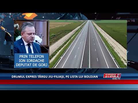 Târgu Jiu Filiași Expressway, on Bolojan's list