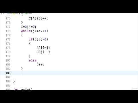 Lets Code Count Sort