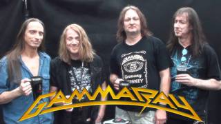 Gamma Ray tester Svart kaffe på Norway Rock Festival