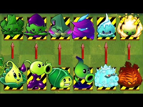 Plants vs Zombies 2 | All Premium vs All Mint Plant Power-Up vs All Zombies Modern Day