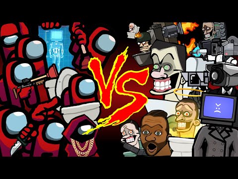 Mini Crewmate Kills Compilation #12 - Skibidi Toilet Collection