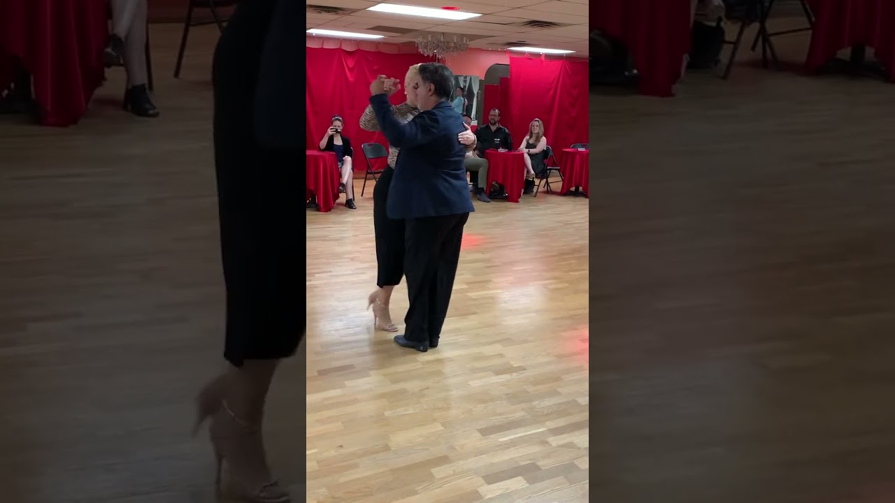 Tango lesson: Los Villagras: Claudio Villagra & Helena Hernandez Washington DC 7/15/2023