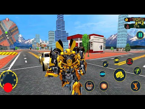 Bumblebee New Transformers Game 2020 - Helicopter Car Robot Bike Transform #2 - Android Gameplay FHD