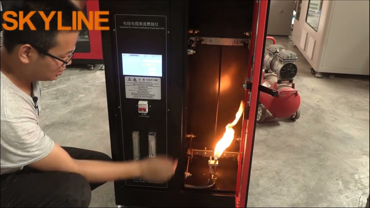 IEC 60332 1 1 Single Wire and Cable Vertical Flame Tester （电线电缆垂直燃烧机）