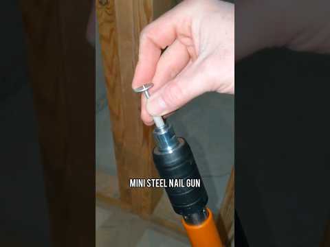 Mini Steel Nail Gun #youtubeshorts #nails #diyshorts