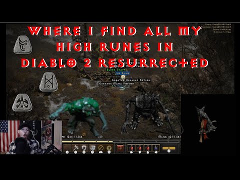 Where I Find All My High Runes In Diablo 2 Resurrected