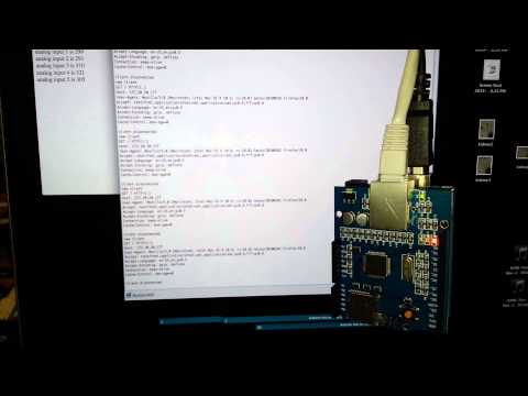 Arduino ethernet web server sample program