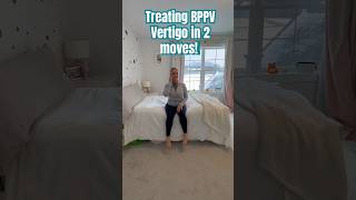 Get rid of vertigo in 2 minutes (BPPV treatment at home) Different from Epley #vestibular