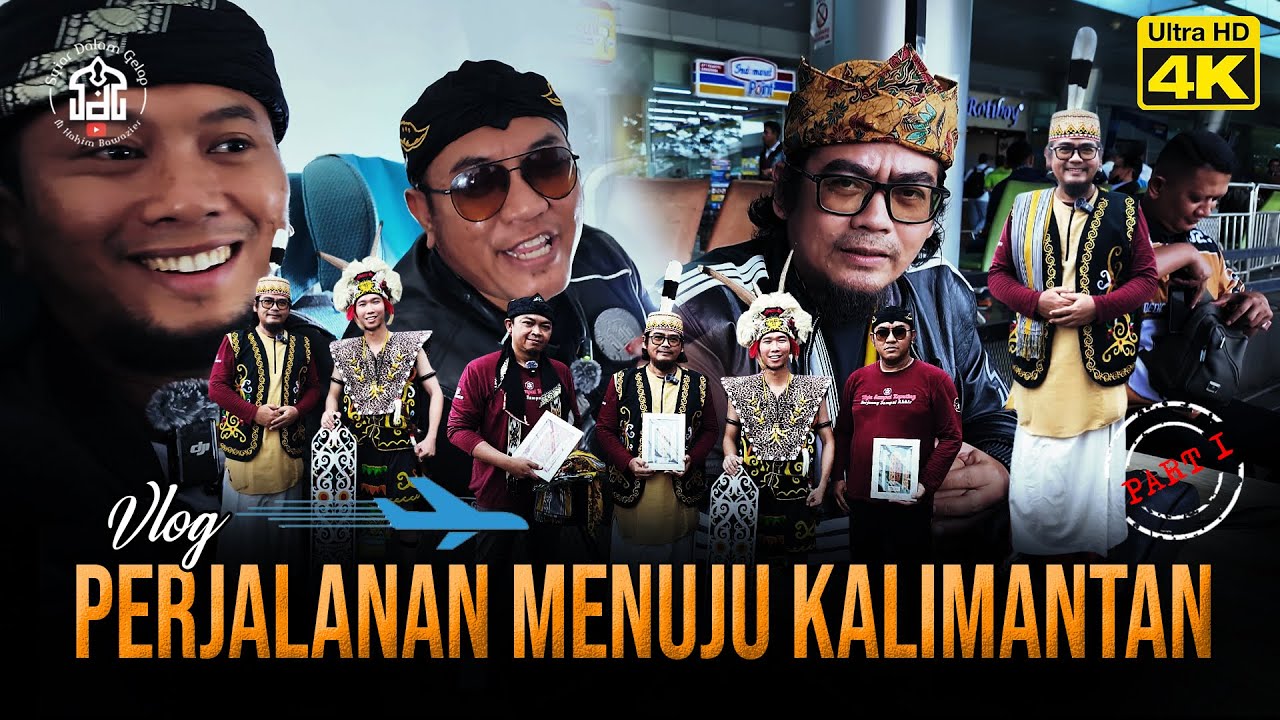 Part 1 | Vlog Perjalanan Menuju Kalimantan | Syiar Dalam Gelap | M Hakim Bawazier