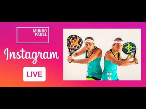 Carolina Navarro y Cecilia Reiter en Mundo Padel - Vivo Instagram 6