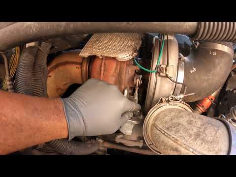 REPLACED MY TURBO ACTUATOR DETROIT 60 SERIES 14 L 2007 FREIGHTLINER COLUMBIA