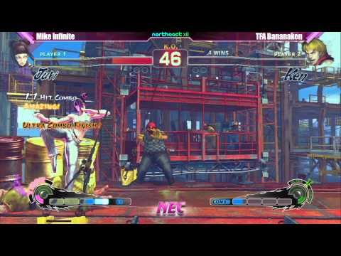 SSF4AE Mike Infinite vs TFA Bananaken - NEC XII Tournament