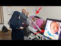 Great news: Agha Sarmast's grandson was born! Sarmast and Ameneh go to the hospital 😍👶