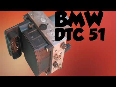 2000 Bmw ABS DTC 51 pressure line sensor